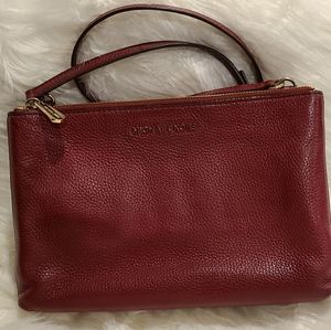 Michael Kors Jet Set Reversible Leather Crossbody